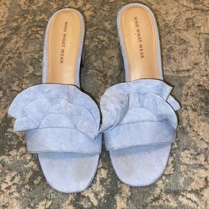 Blue Mule Sandals